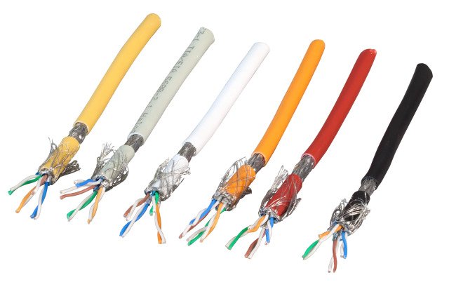 Efb Rohcable Cat.7, S Ftp, Lszh, Violet, 100m Ring