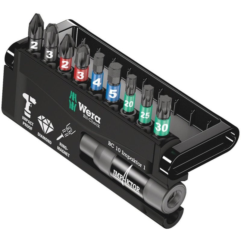 EAN 4013288156785 - Wera BC 10 Impaktor 1 punta de destornillador 10 pieza(s) imagen 1