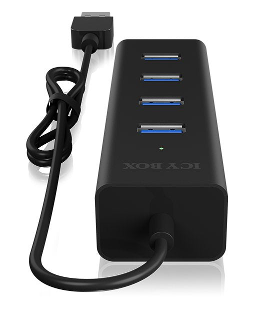 EAN 4250078165873 - ICY BOX IB-HUB1409-U3 USB 3.2 Gen 1 (3.1 Gen 1) Type-A 5000 Mbit/s Negro imagen 7