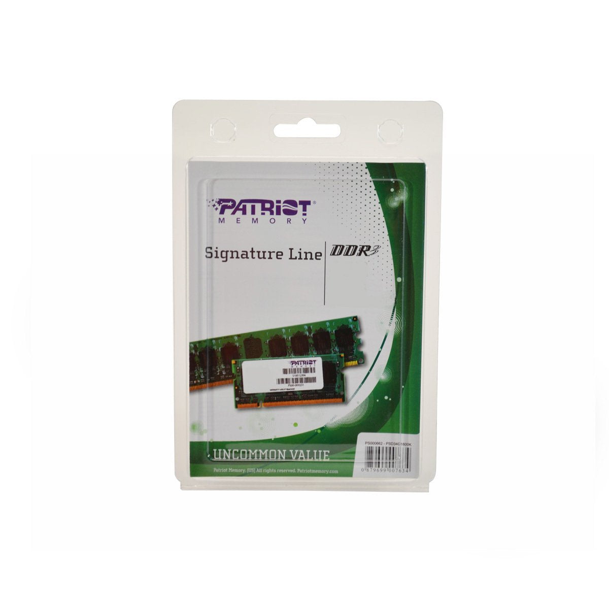 EAN 0815530011330 - Patriot Memory Signature Line PSD34G16002S módulo de memoria 4 GB 1 x 4 GB DDR3 imagen 3