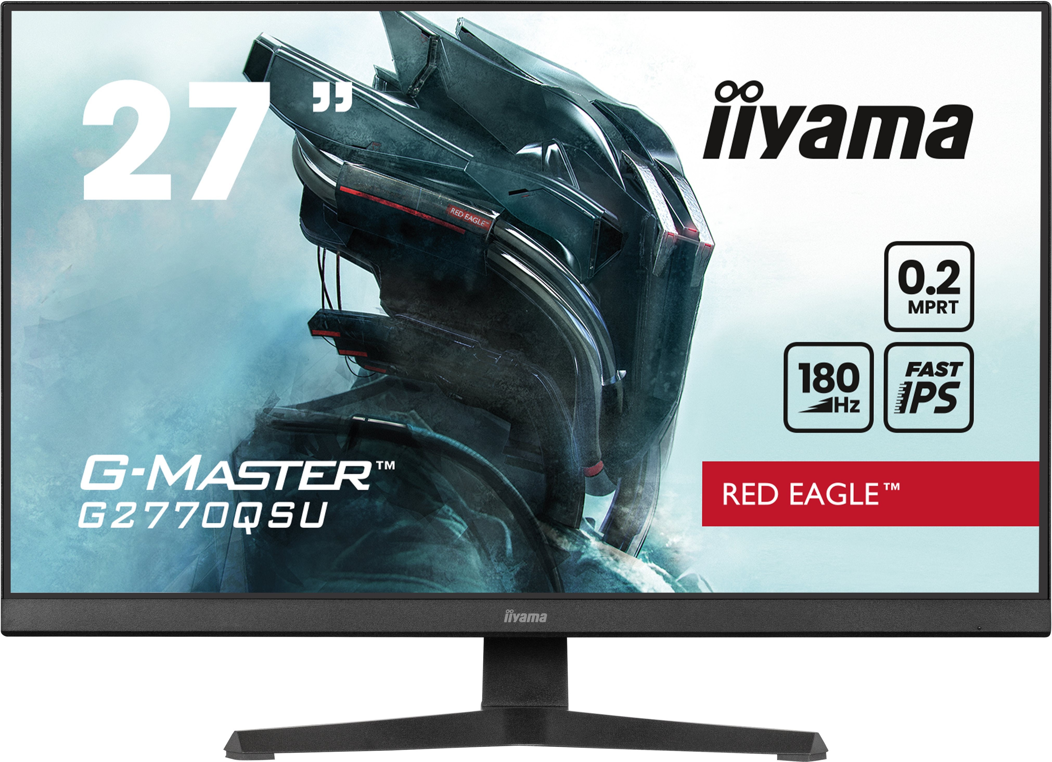 EAN 4948570123995 - iiyama G-MASTER G2770QSU-B6 pantalla para PC 68,6 cm (27") 2560 x 1440 Pixeles Wide Quad HD LED Negro imagen 2