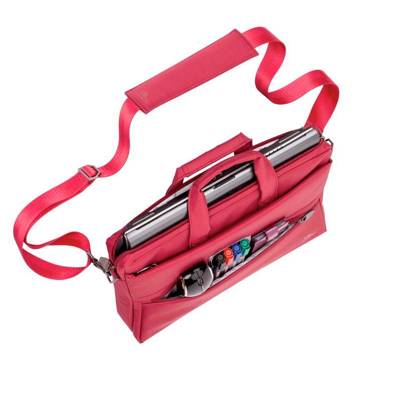 Rivacase 8630 Maletines Para Portátil 39,6 Cm (15.6") Bandolera Rojo