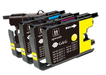 G&G Xl-Druckerpatronen 4er Set Brother Lc-1240valbp