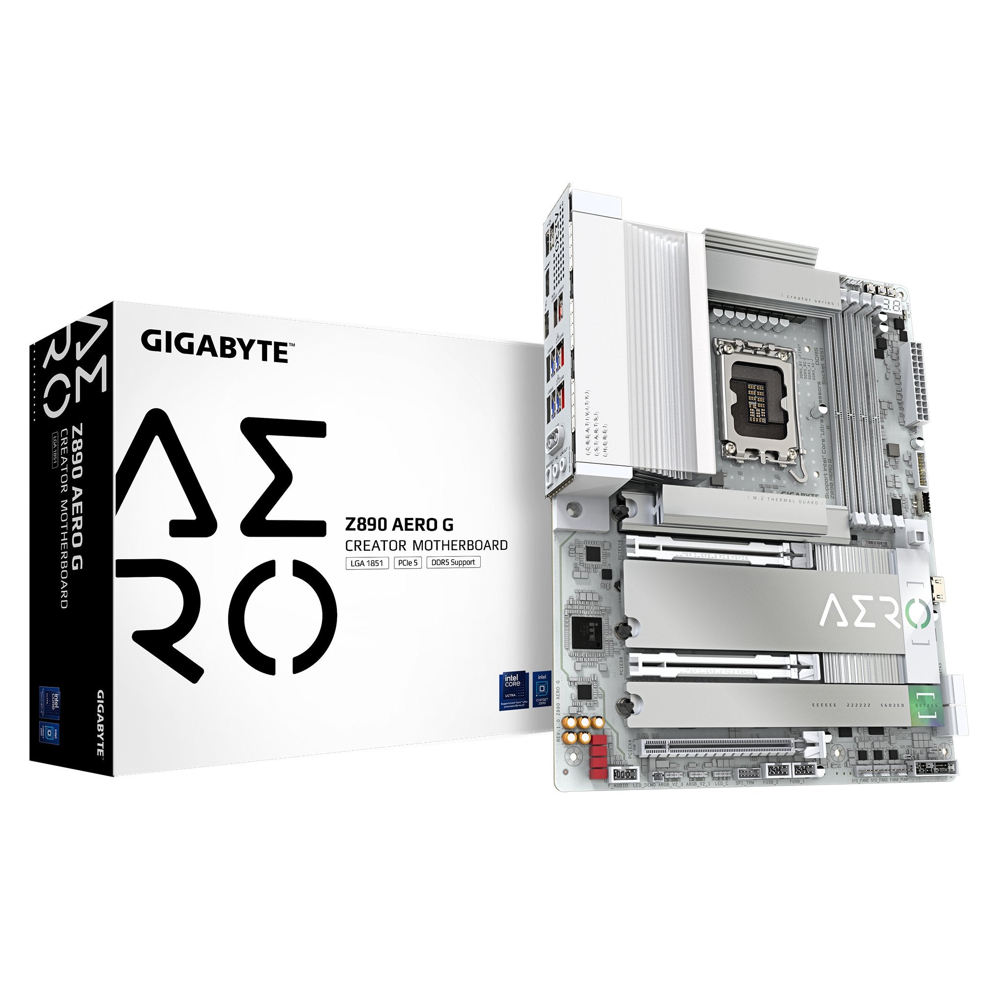 EAN 4719331865139 - GIGABYTE Z890 AERO G placa base Intel Z890 Express LGA 1851 (Socket V1) ATX imagen 1