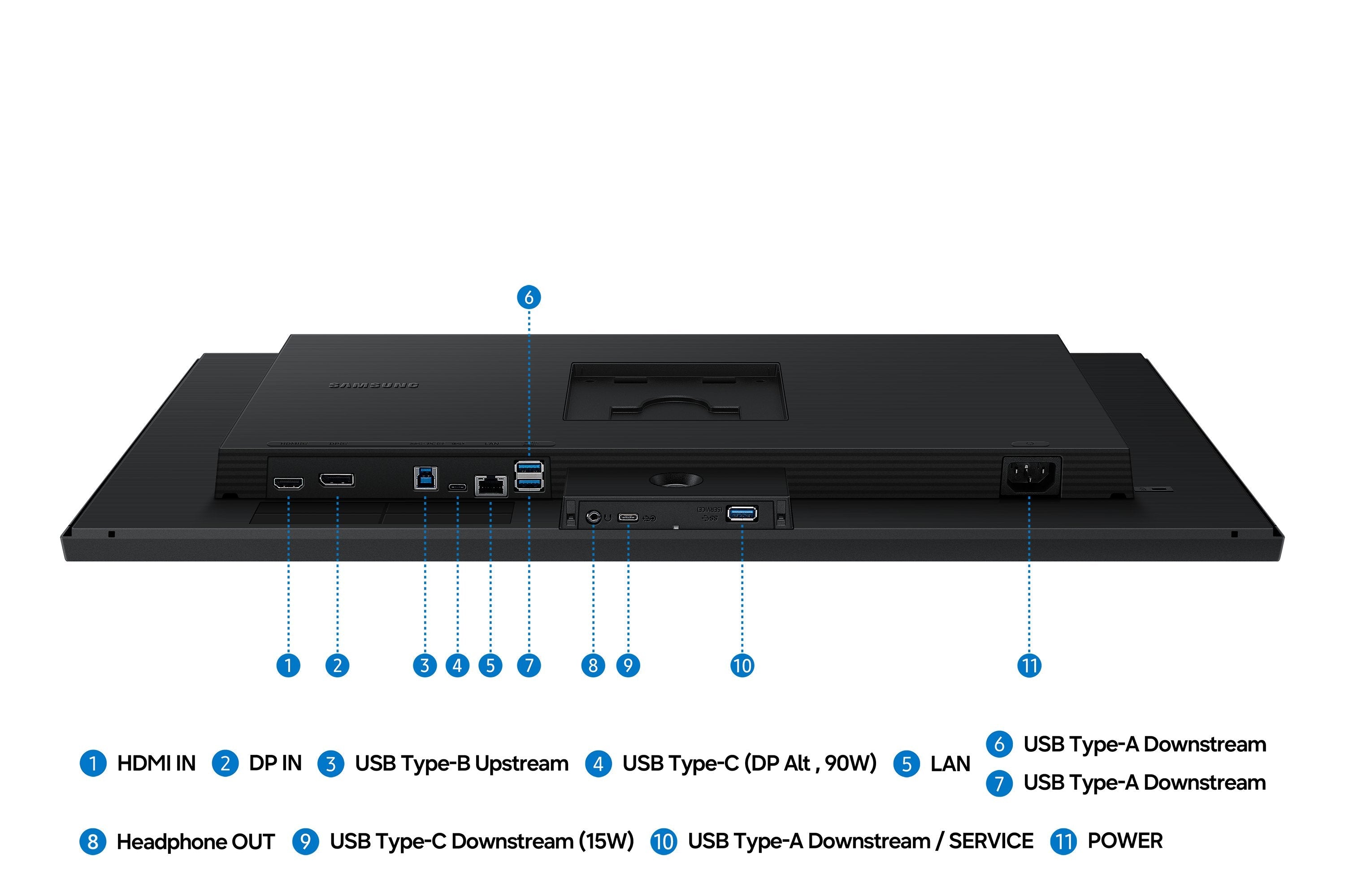Monitor 27 Cali Viewfinity S80hf Ips 5120x2880 5k 16:9 1xhdmi 1xdp 3xusb-A 1xusb-C Easy Connection 5ms 60hz Has+Piv Plaski 2yd2d (Ls27h802efaxen)