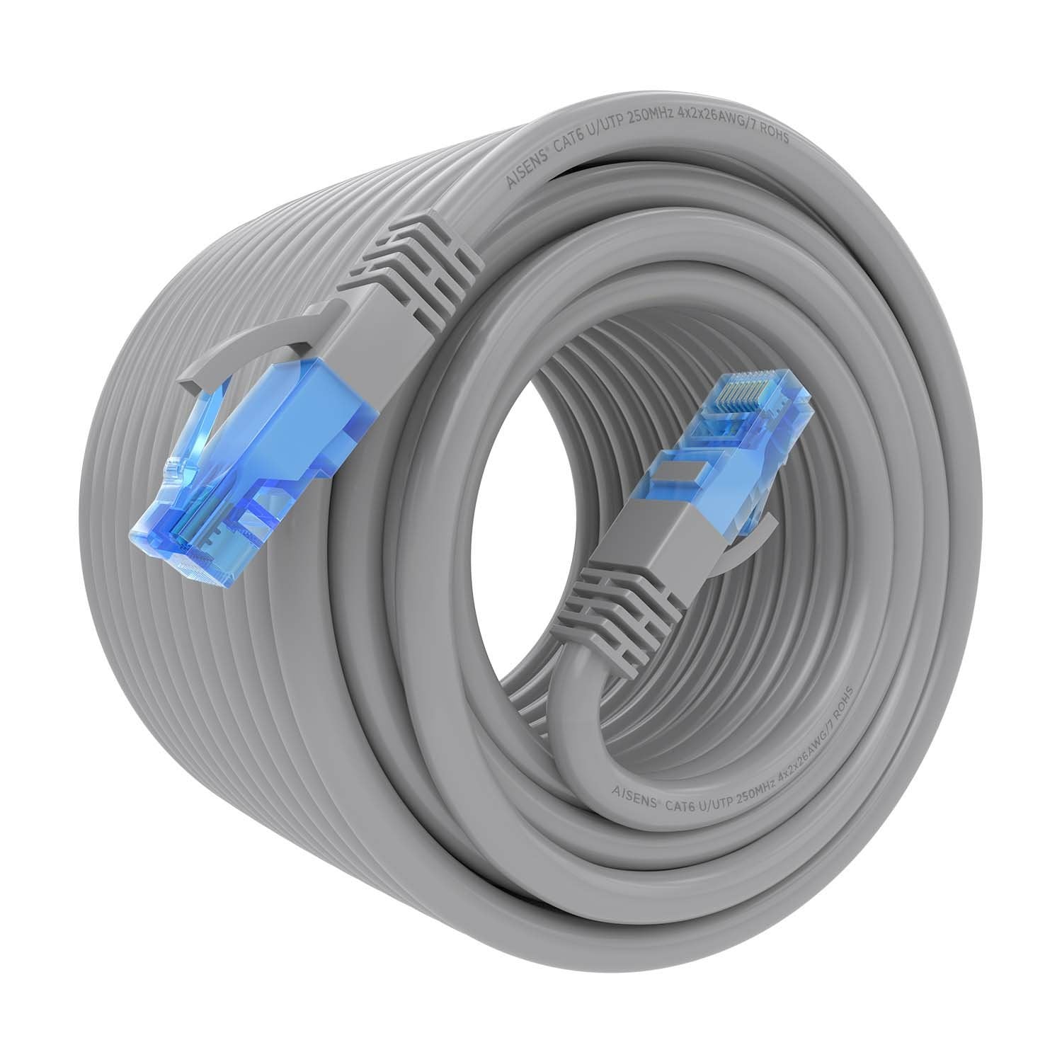 Aisens Cable De Red Rj45 Cat.6 Utp Awg26 Cca - 15m - Gris