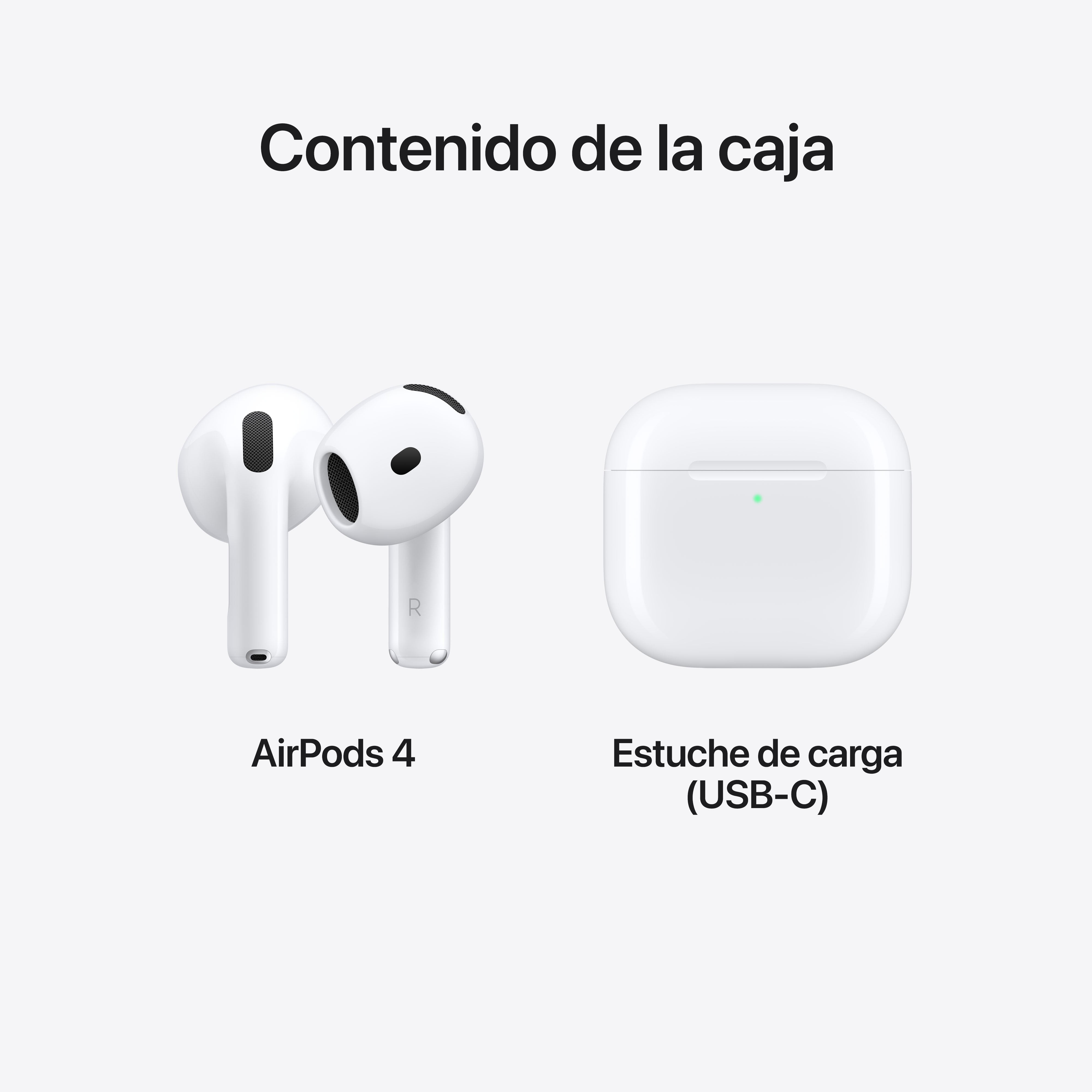 EAN 0195949688591 - Apple AirPods 4 Auriculares True Wireless Stereo (TWS) Dentro de oído Llamadas/Música/Deporte/Uso diario imagen 8