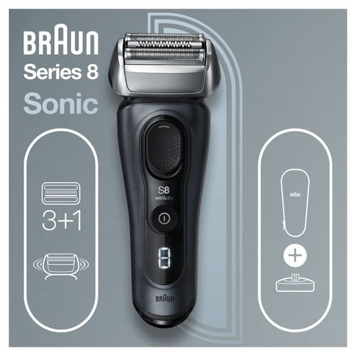 EAN 4210201371731 - Braun Series 8 8413s Wet&Dry Máquina de afeitar de láminas Recortadora imagen 3