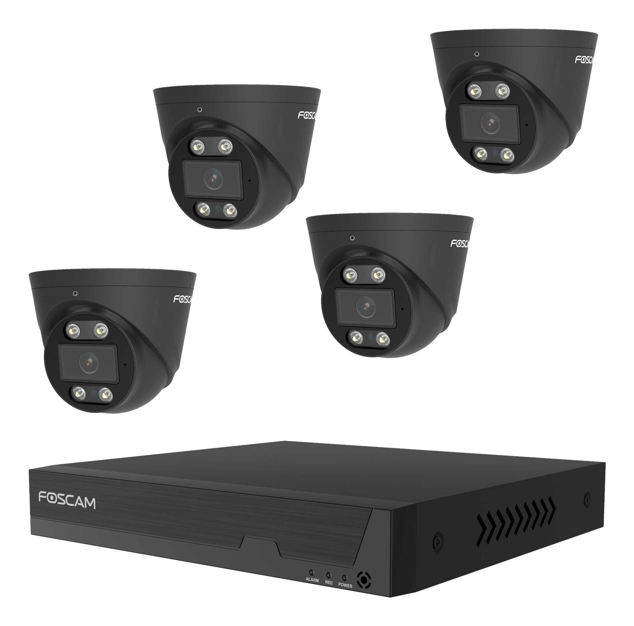 Foscam Fn9108 E T4 2t, Conjunto Negro