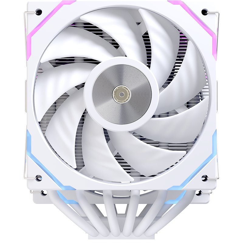 EAN 6977277369519 - Einarex EXAC-GL-300-R-W sistema de refrigeración para ordenador Procesador Refrigerador de aire 12 cm Bla imagen 4