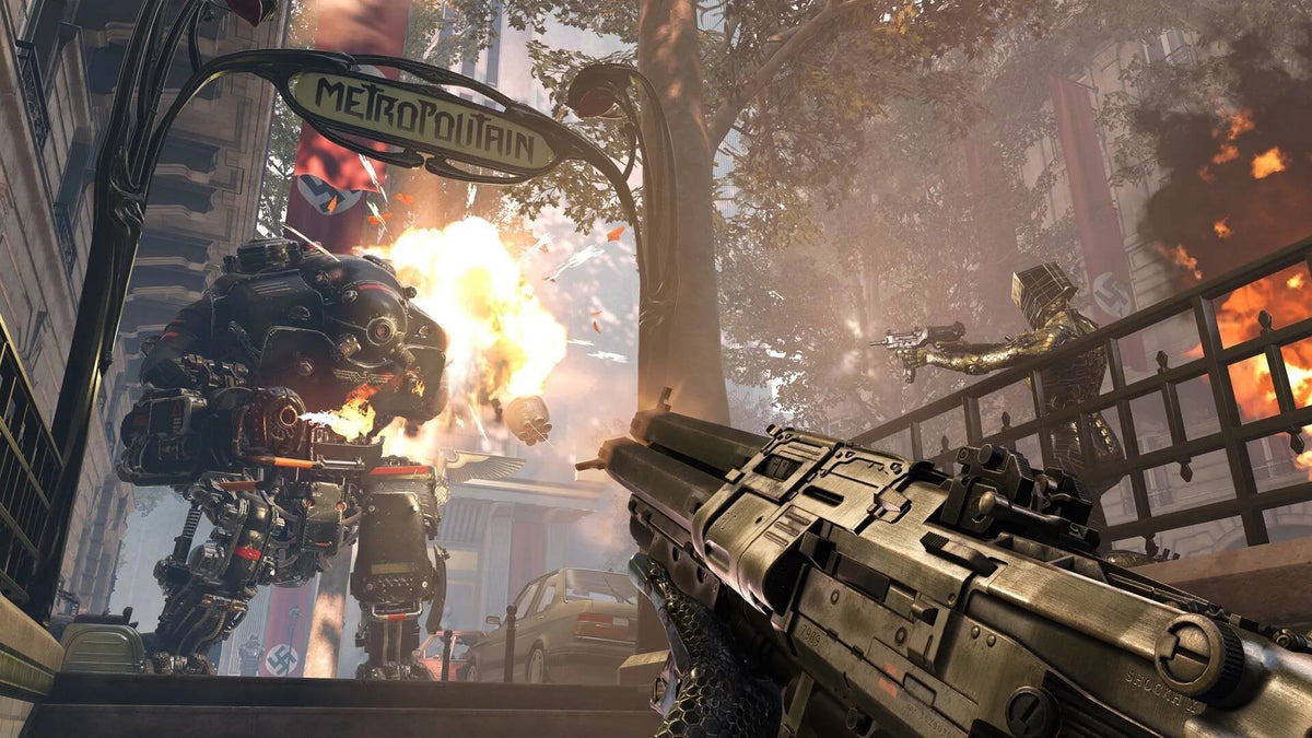 Juego Wolfenstein Youngblood Deluxe Dlc Switch