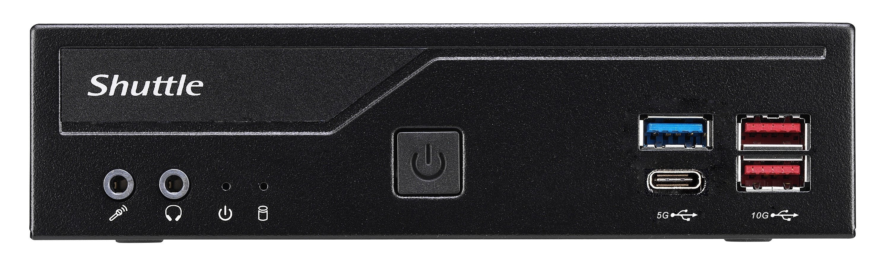 EAN 0887993005942 - Shuttle DH670V2 PC/estación de trabajo barebone 1,35 l tamaño PC Negro Intel H670 LGA 1700 imagen 4