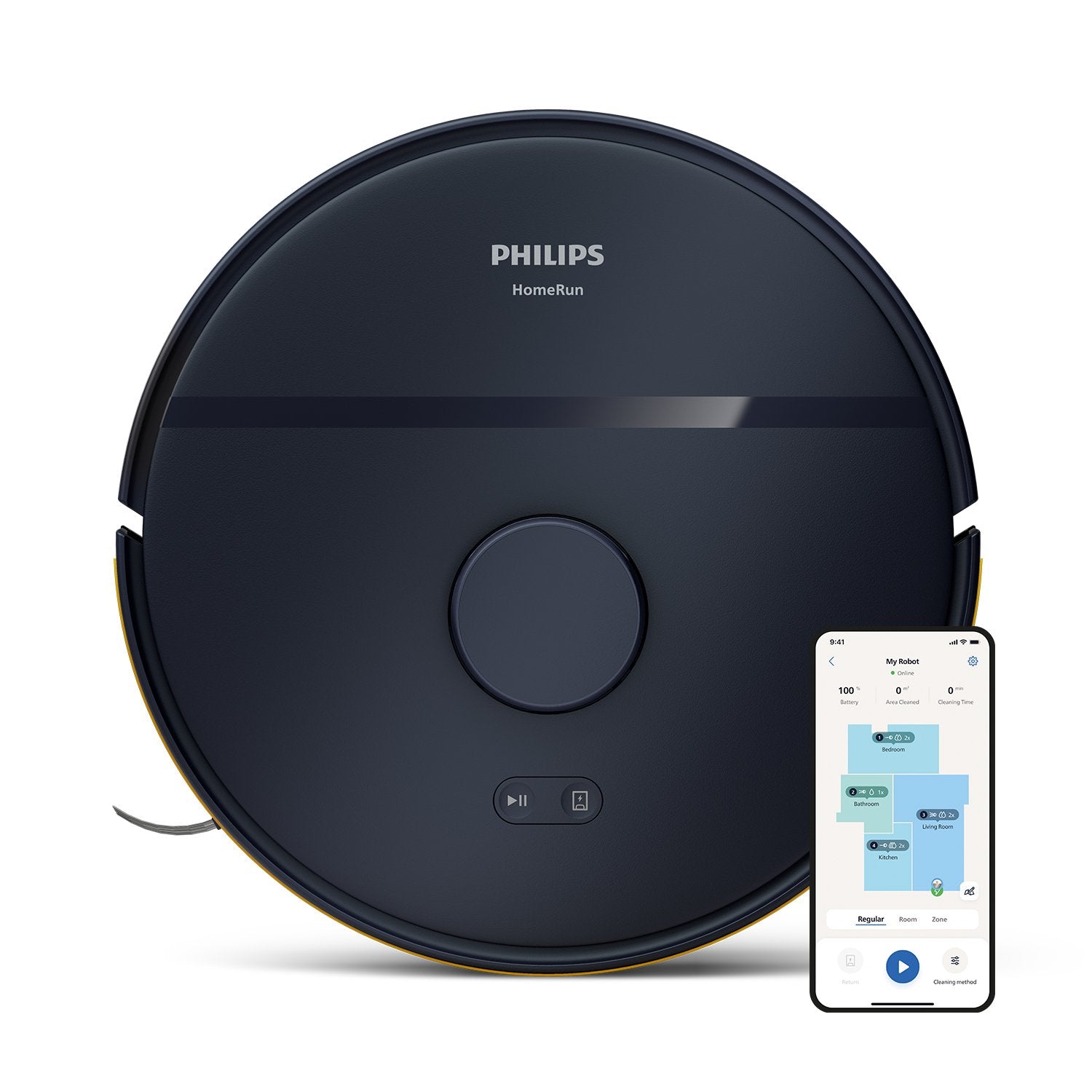 EAN 8720389037825 - Philips 2000 series XU2000/10 aspiradora robotizada 0,38 L Negro imagen 1