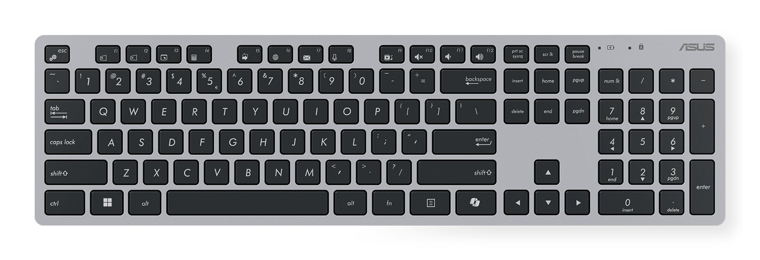 EAN 4711387538395 - ASUS W5000 Wireless Keyboard and Mouse Set teclado Ratón incluido Universal RF inalámbrico Gris imagen 3