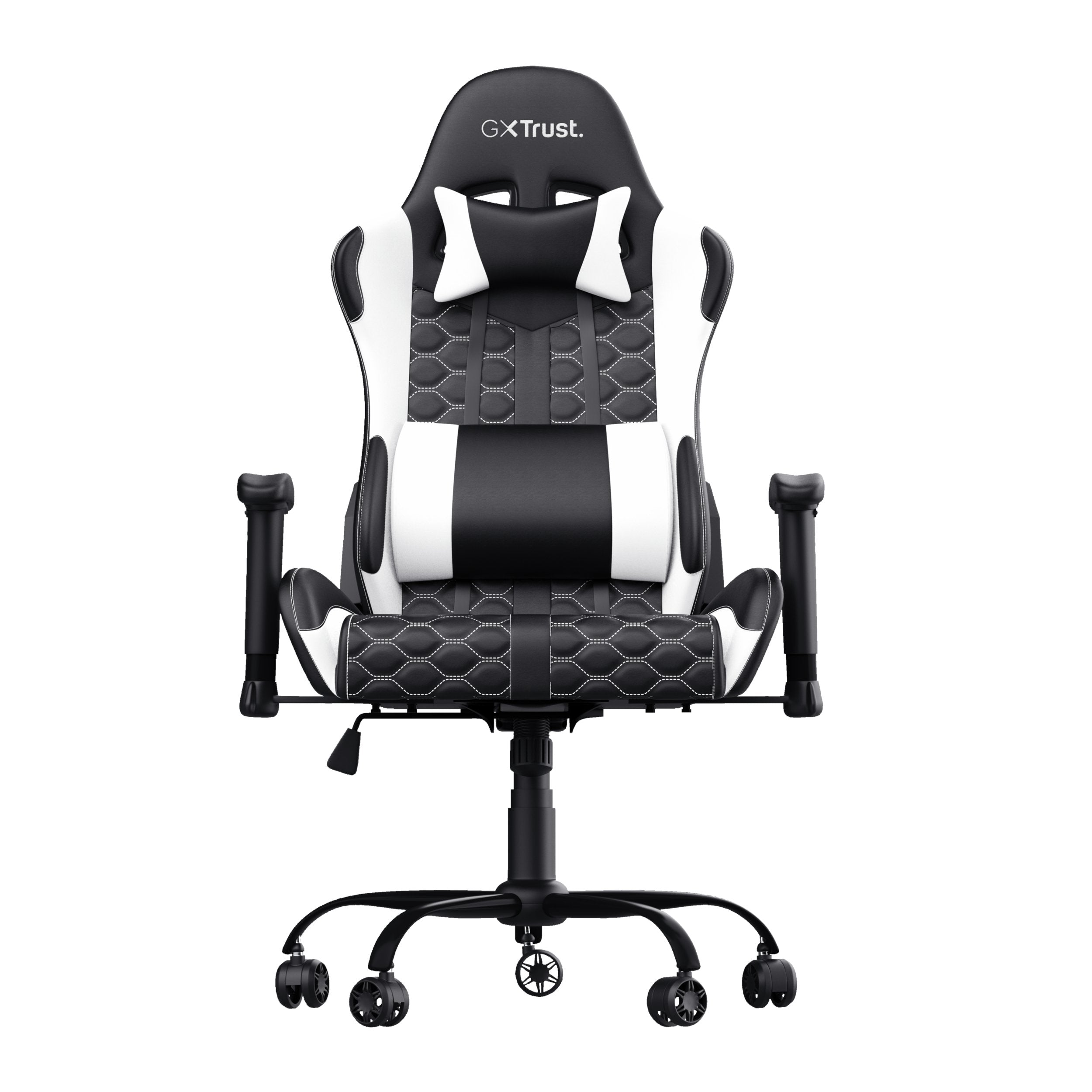 Silla Trust Gxt 708w Resto Universal Gaming Black, White