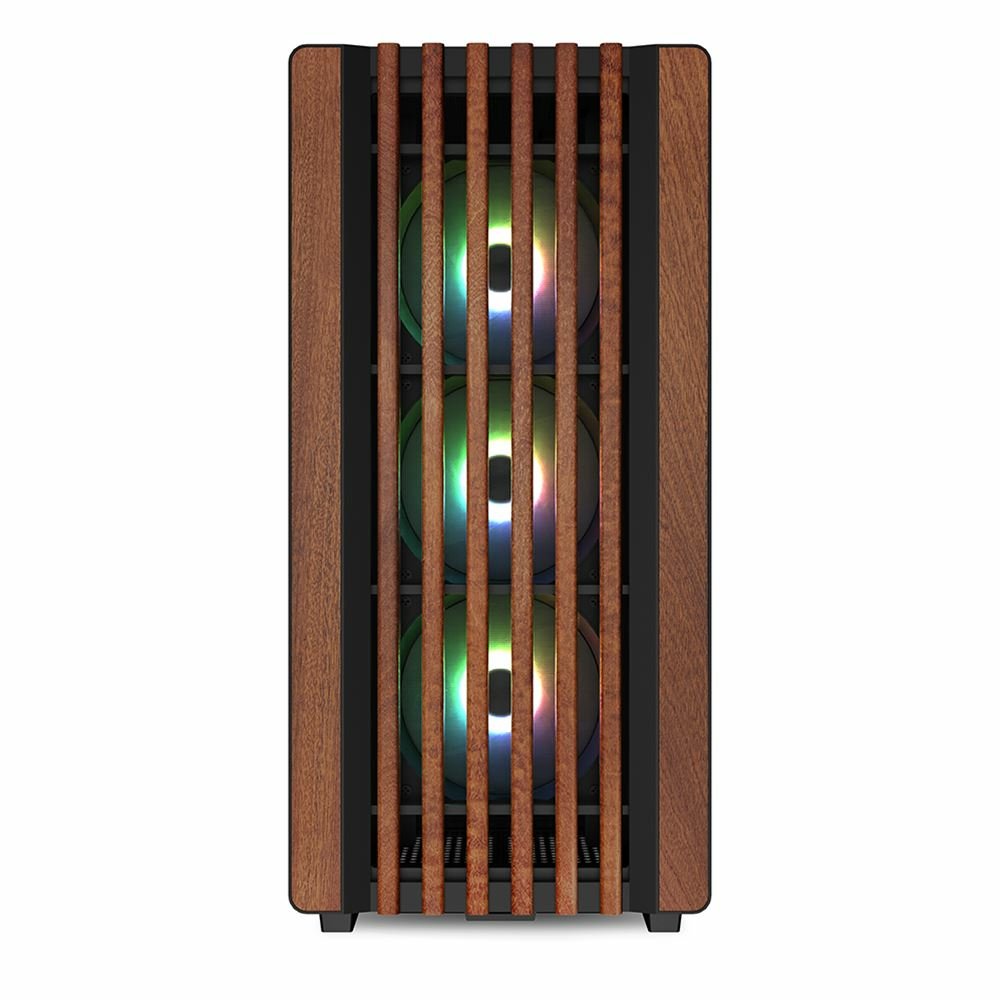 EAN 4044951040179 - Sharkoon REBEL C70M RGB Full Tower Negro, Madera imagen 11