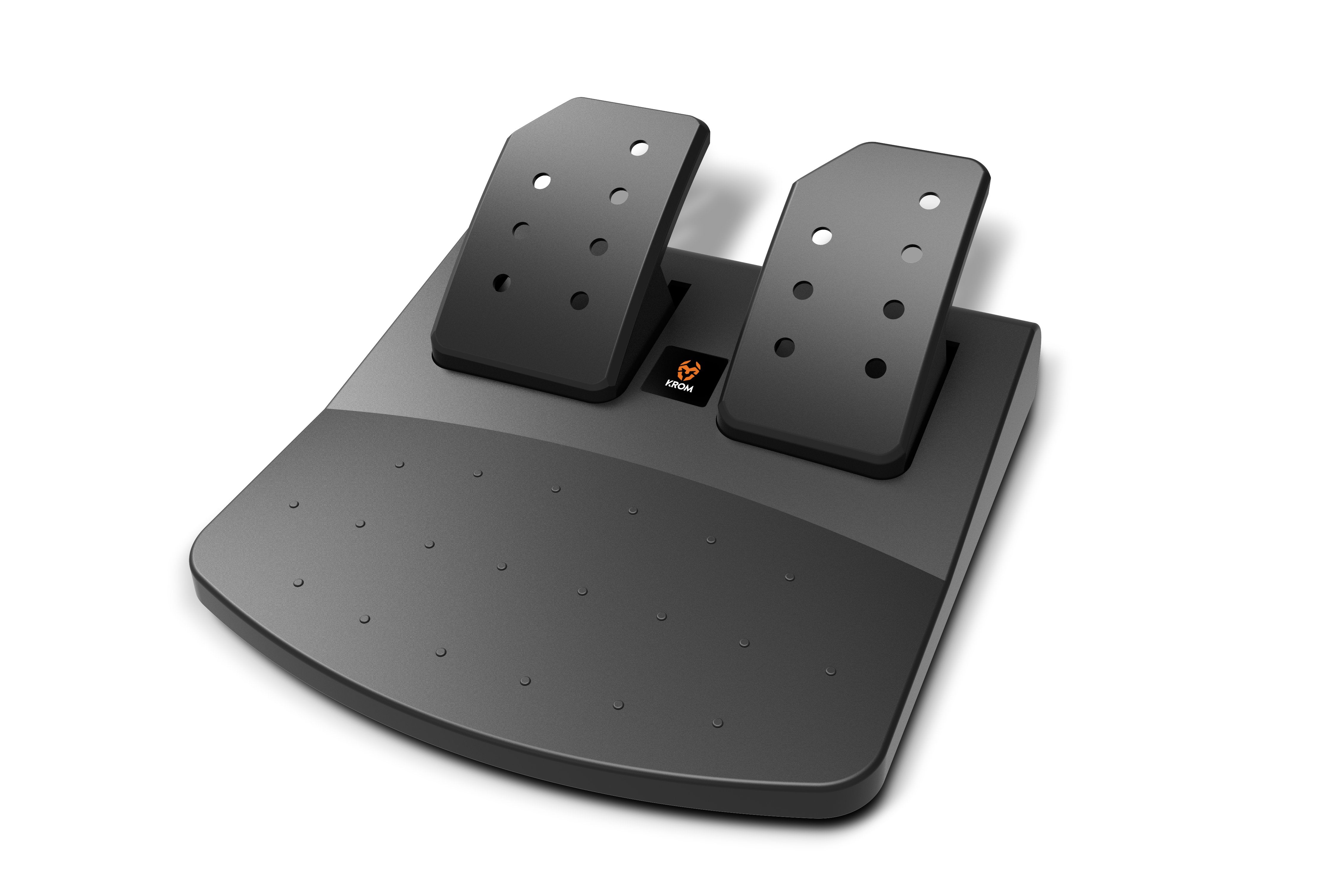 EAN 8436532169250 - Krom K-Wheel Negro USB Volante + Pedales Analógico/Digital PlayStation 4, Playstation, Playstation 3, Xbo imagen 5