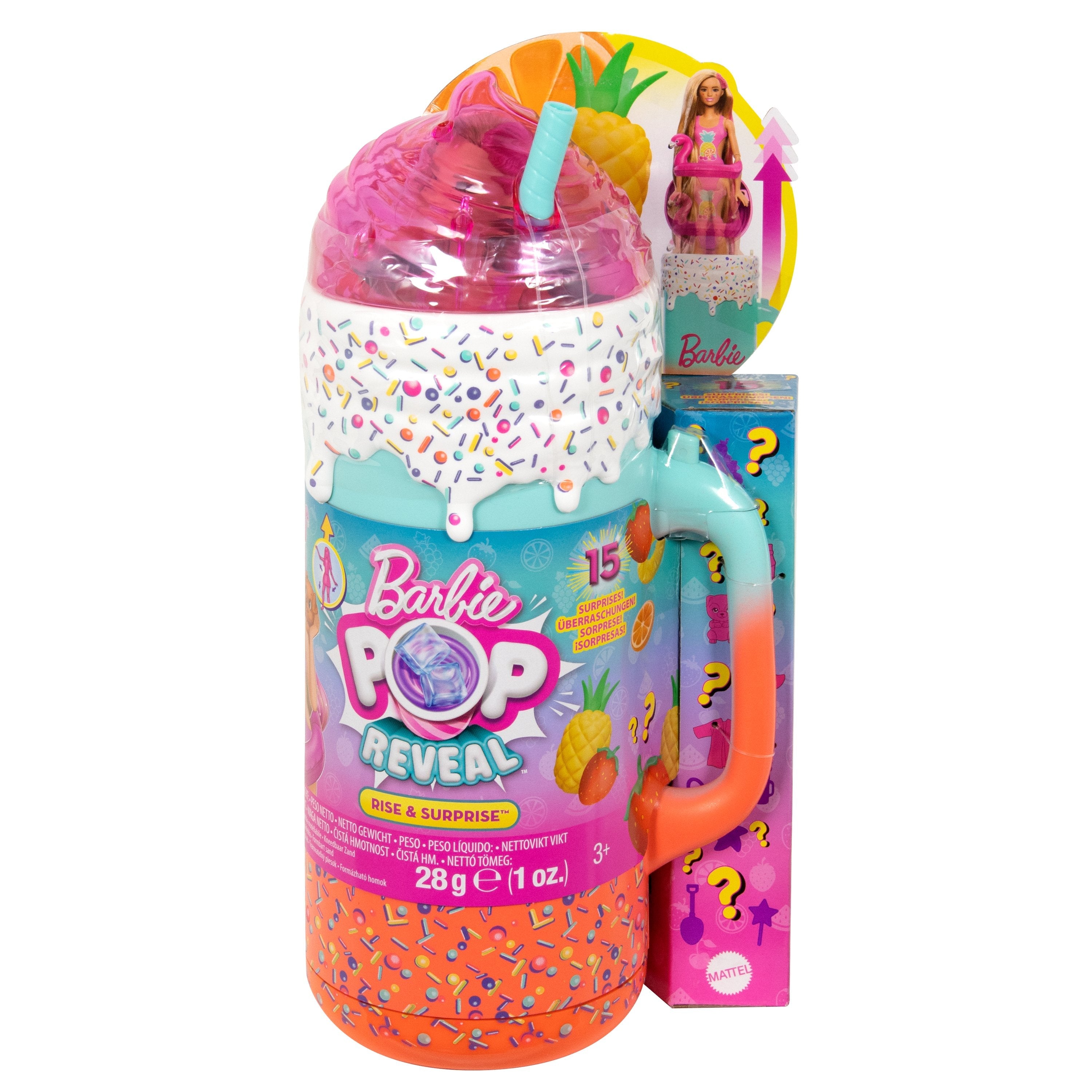 Muñeca Mattel Barbie Pop! Set De Regalo Reveal Fruit Series: Batido Tropical