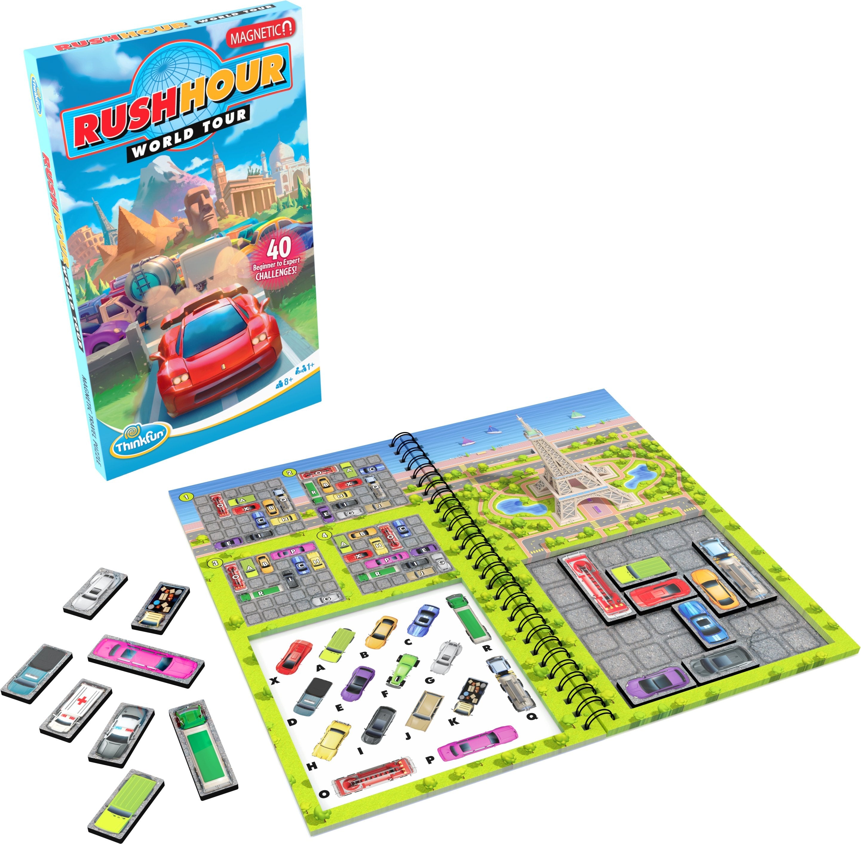 Puzzle Magnético De Viaje Rush Hour World Tour