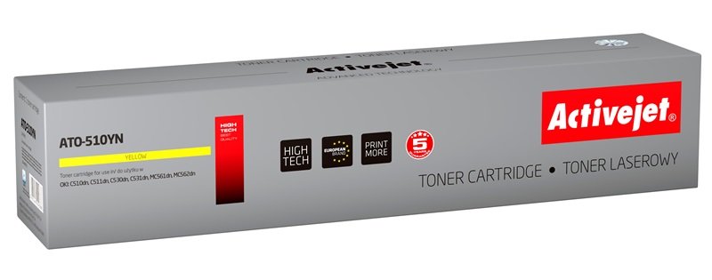 EAN 5901443094388 - Activejet ATO-510YN cartucho de tóner 1 pieza(s) Compatible imagen 1