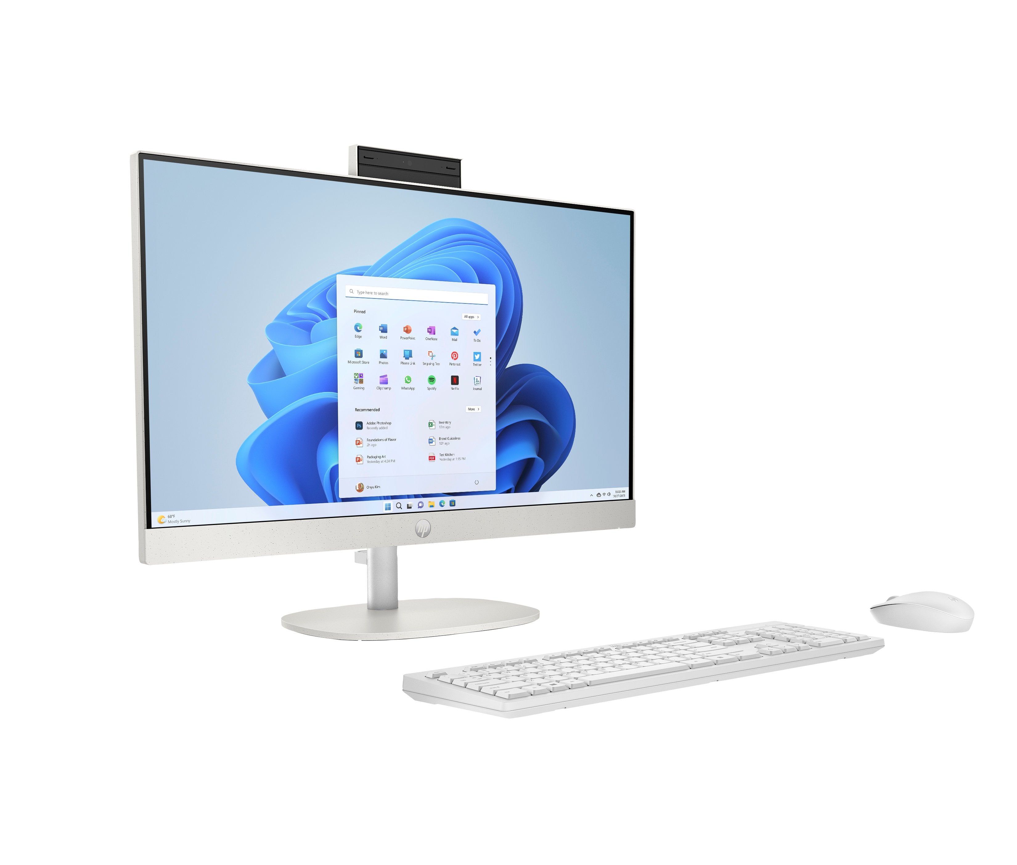 EAN 0198122505753 - HP 24-cr0042ns Intel® Core™ i3 i3-1315U 60,5 cm (23.8") 1920 x 1080 Pixeles PC todo en uno 8 GB DDR4-SDRA imagen 2
