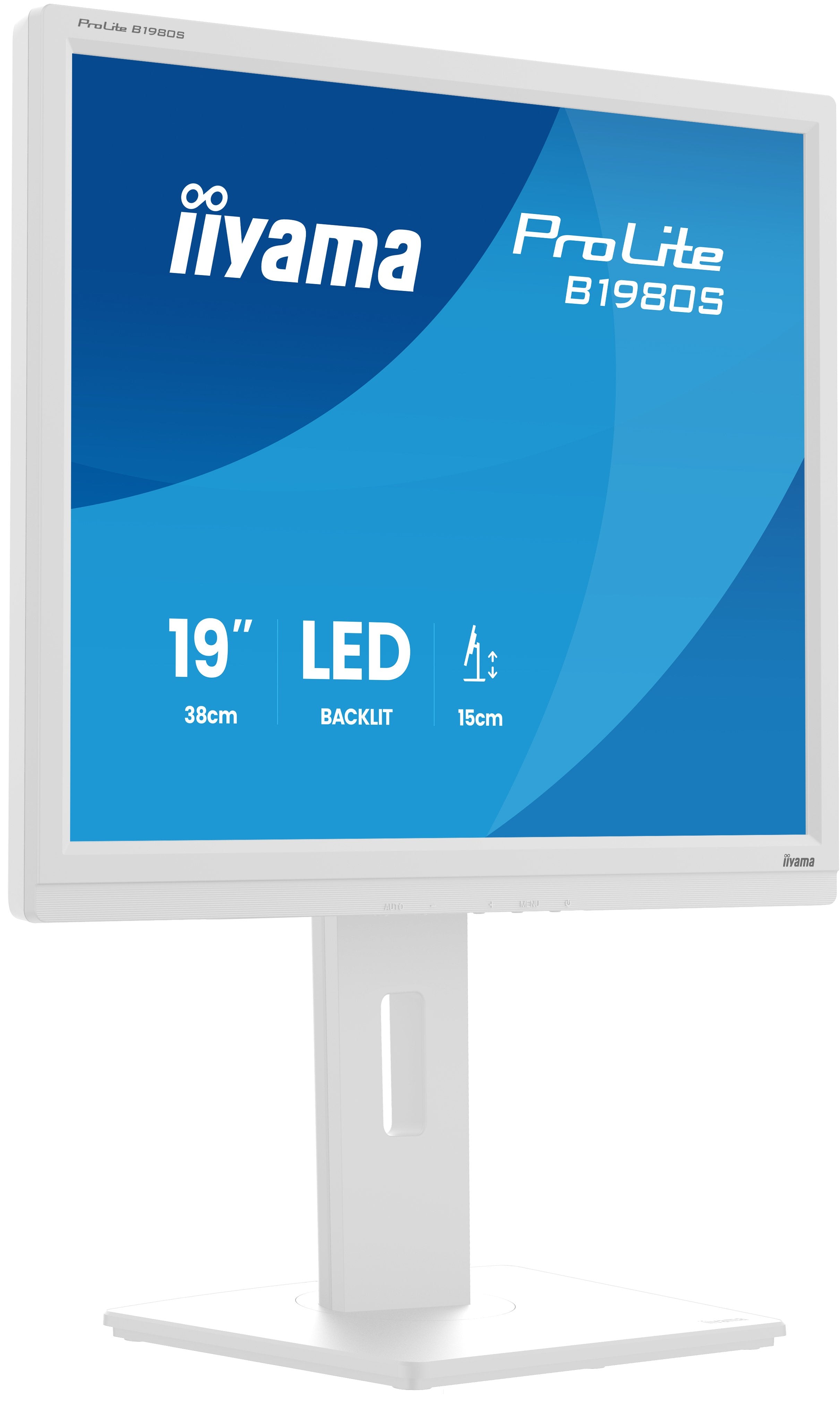 EAN 4948570125432 - iiyama ProLite B1980S-W1 pantalla para PC 48,3 cm (19") 1280 x 1024 Pixeles SVGA LED Blanco imagen 1