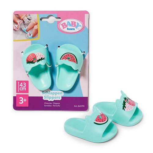 Zapf Creation Baby Born® Pantuflas 43cm, Accesorios Para Muñecas Artículos Surtidos, Un Par 840795