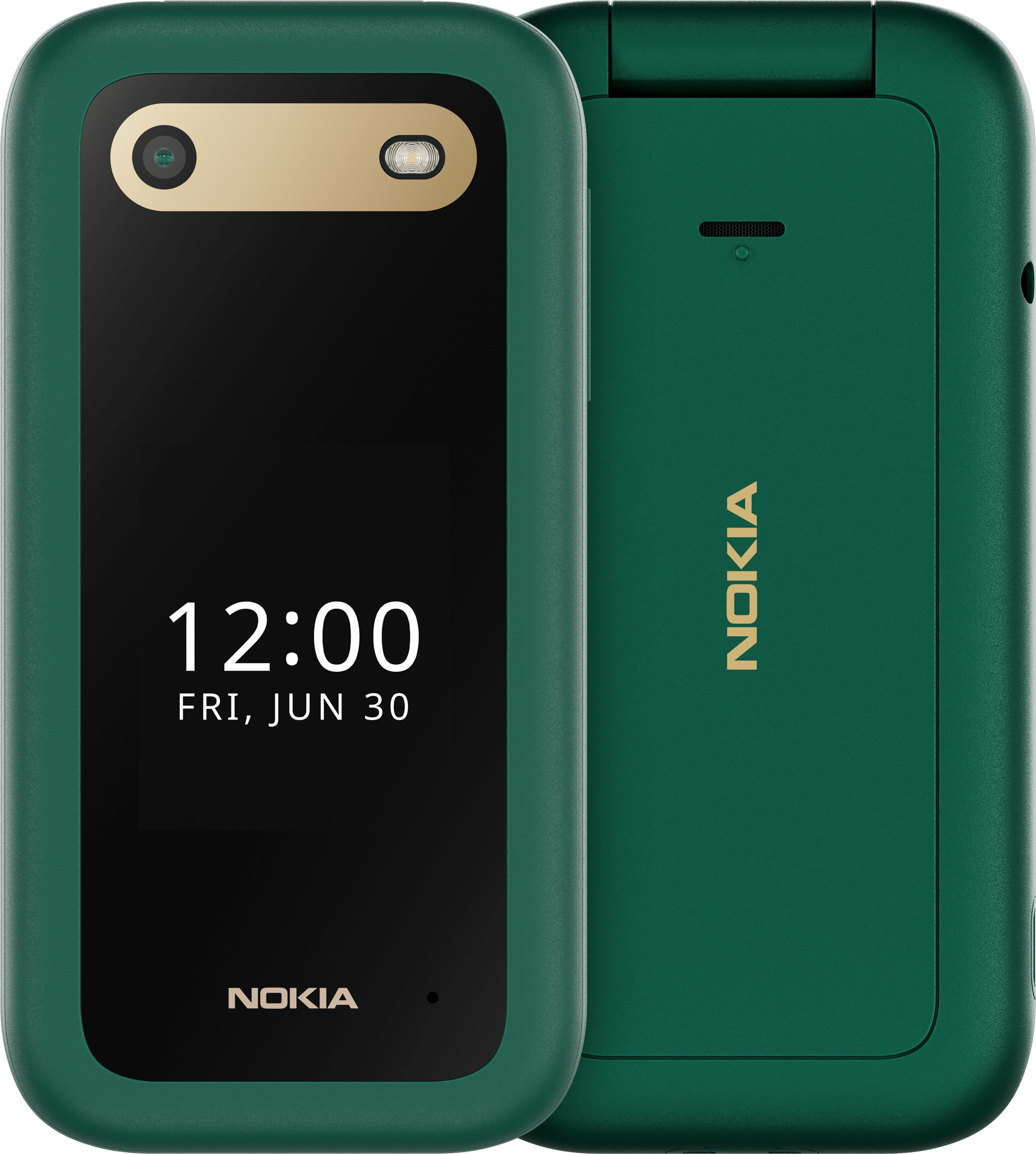 EAN 6438409088352 - Nokia 2660 Flip 4G 7,11 cm (2.8") 123 g Verde Teléfono básico imagen 1
