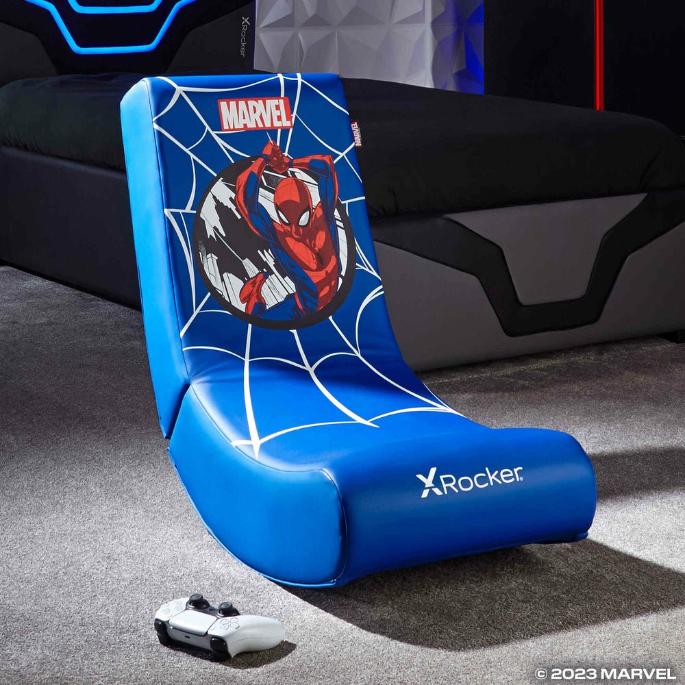 EAN 0094338211788 - X Rocker 2021178 silla para videojuegos Silla gaming Asiento acolchado tapizado Negro, Azul, Rojo, Blanco imagen 1