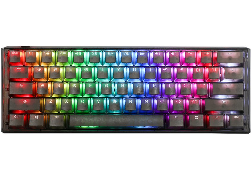 Ducky One 3 Auranegromini Gaming Teclado, Rgb Led - Mx-Rojo