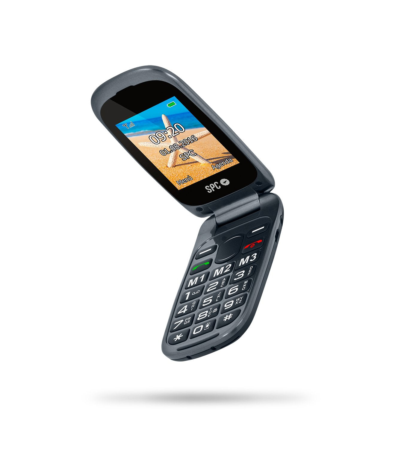 Teléfono Móvil Spc Harmony Para Personas Mayores Negro