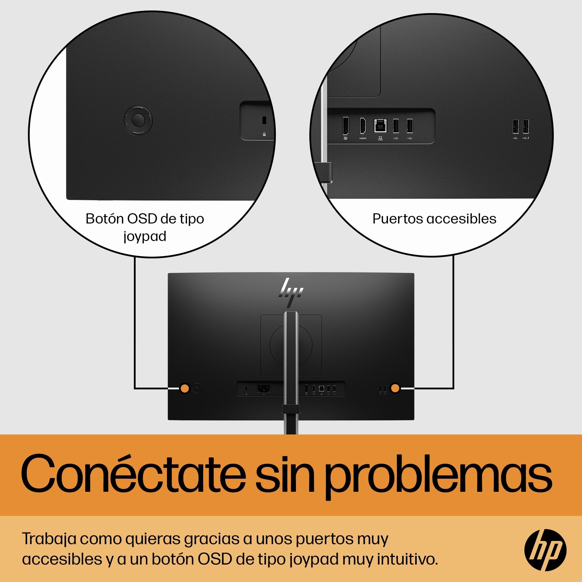 EAN 0196786616549 - HP E24 G5 FHD PVC Free Monitor pantalla para PC 60,5 cm (23.8") 1920 x 1080 Pixeles Full HD LCD Negro, Pl imagen 8