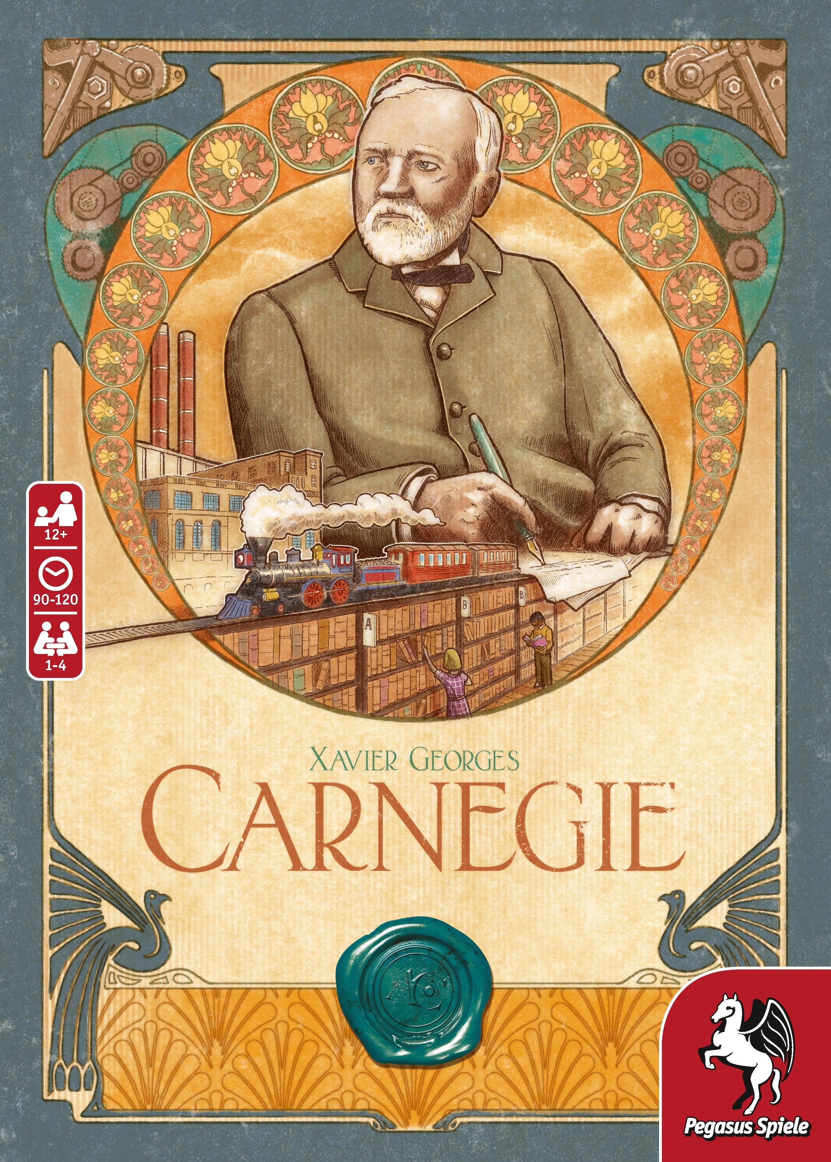 EAN 4250231730849 - Pegasus Spiele Carnegie Juego de mesa Simulación económica imagen 3