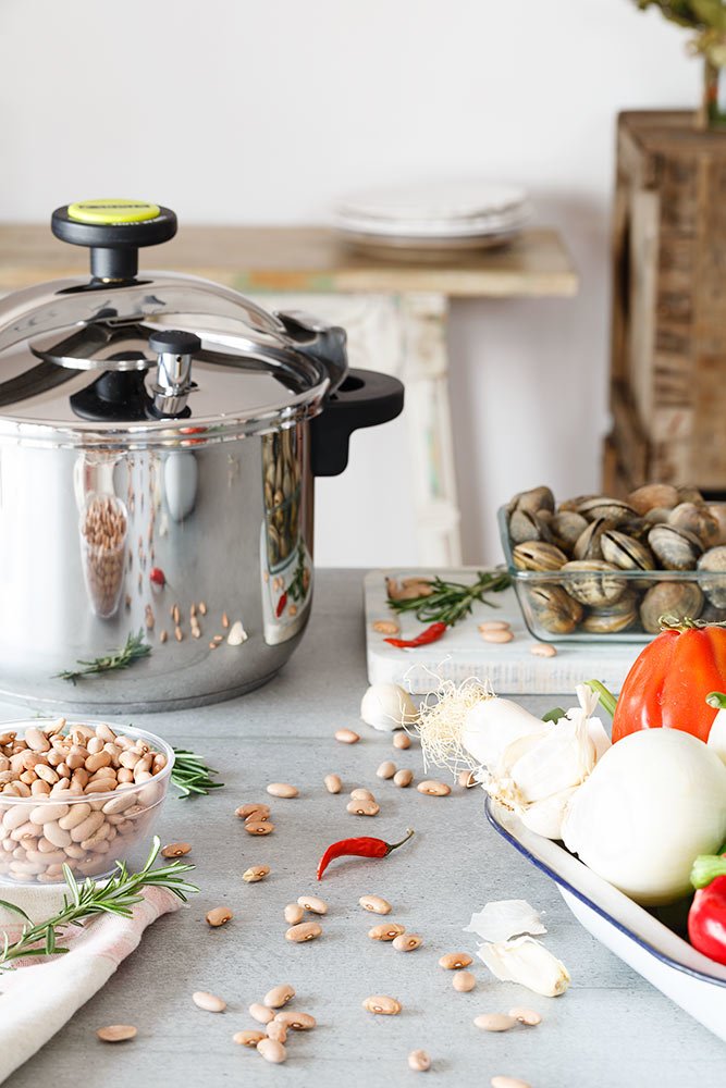 EAN 8435092417740 - Monix M530005 olla a presión 12 L Acero inoxidable imagen 6