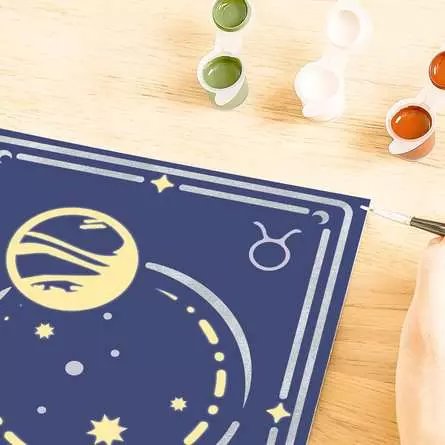 Ravensburger Creart - Signo Del Zodíaco Tauro, Pintura 23734