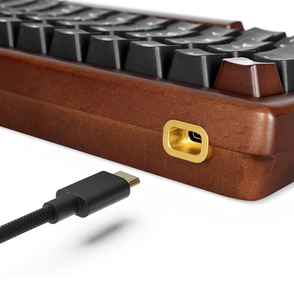 EAN 4044951042708 - Sharkoon 100068081 teclado Hogar USB QWERTZ Alemán Negro, Madera imagen 4