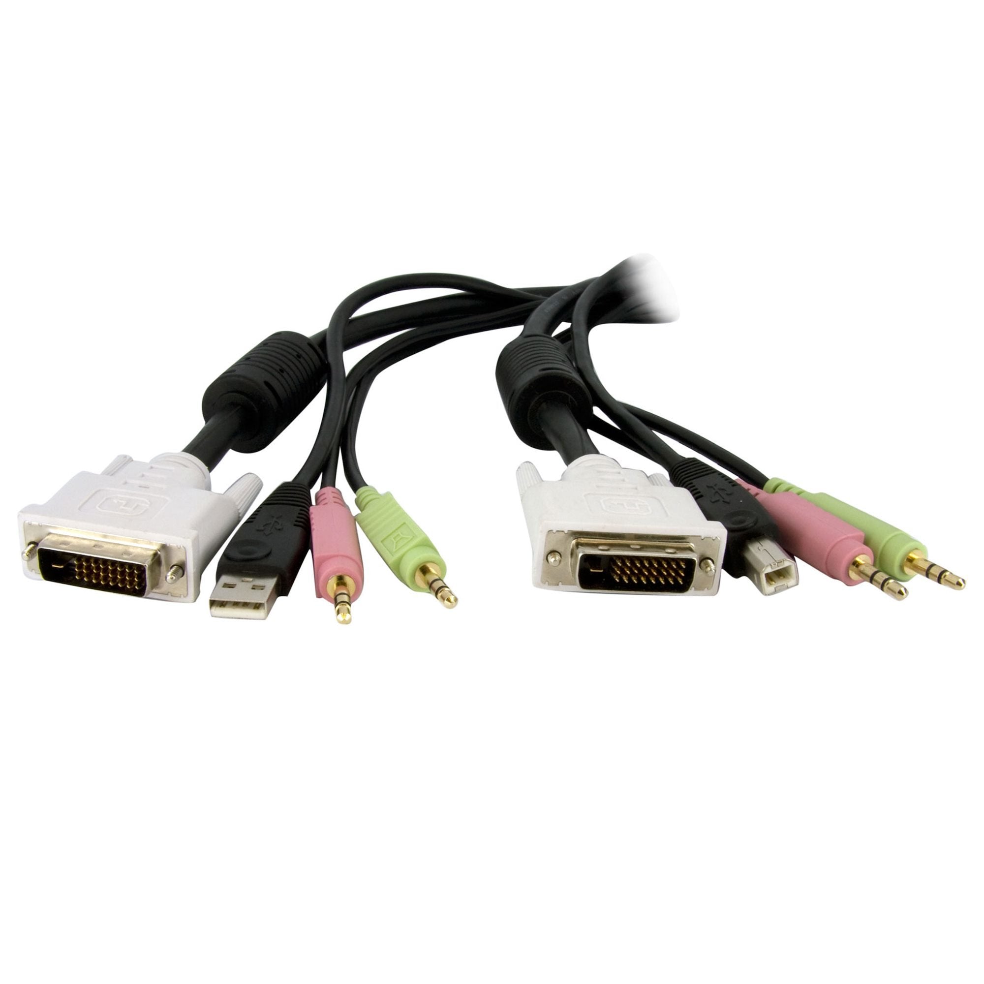 Cable Kvm Startech 4 En 1 Dvi-D