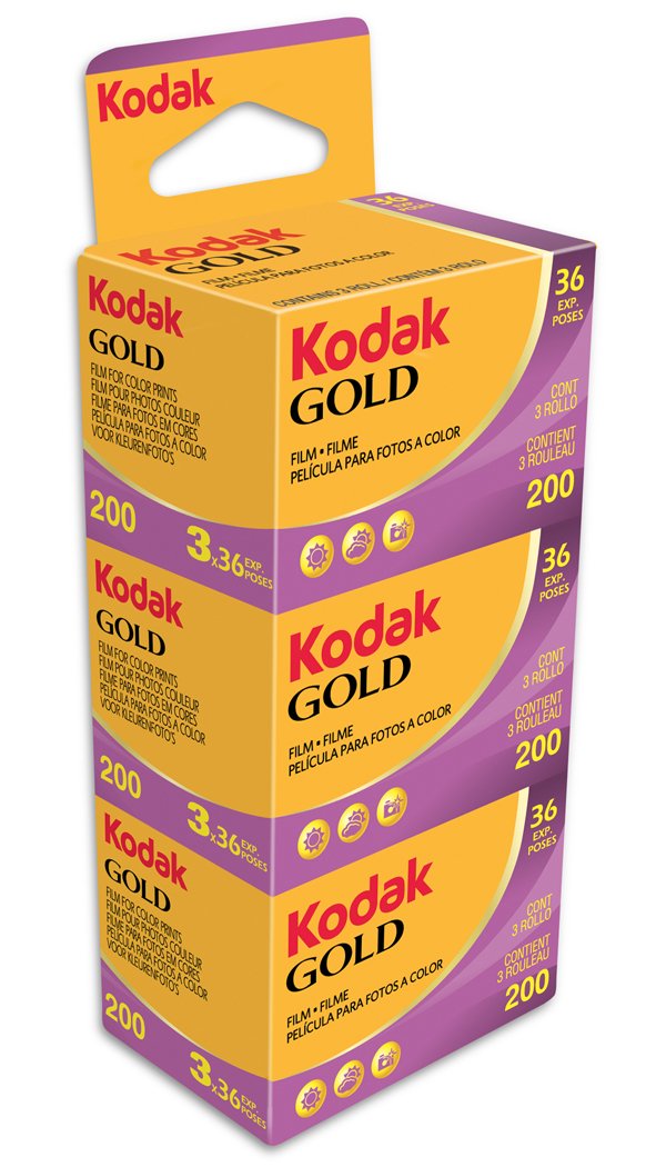 EAN 0041771880804 - Kodak Gold 200 película de color 36 disparos imagen 1