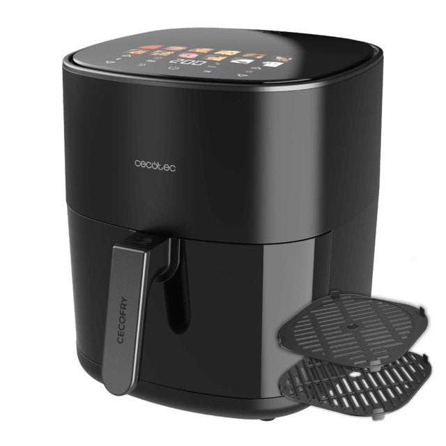 EAN 8435771915888 - Cecotec Cecofry&Grill Duoheat 6500 Sencillo 6,5 L Independiente 2200 W Freidora de aire caliente Negro imagen 3