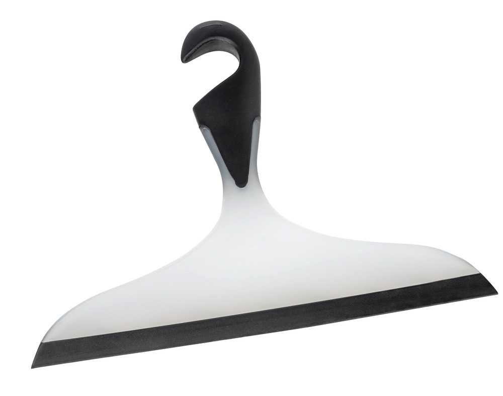 EAN 4008838187524 - WENKO 18752100 Rasqueta de ducha con una cuchilla Negro, Blanco imagen 2