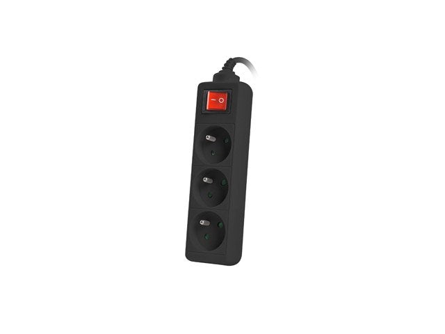 EAN 5901969415445 - Lanberg PS1-03E-0150-BK base múltiple 1,5 m 3 salidas AC Interior Negro imagen 4