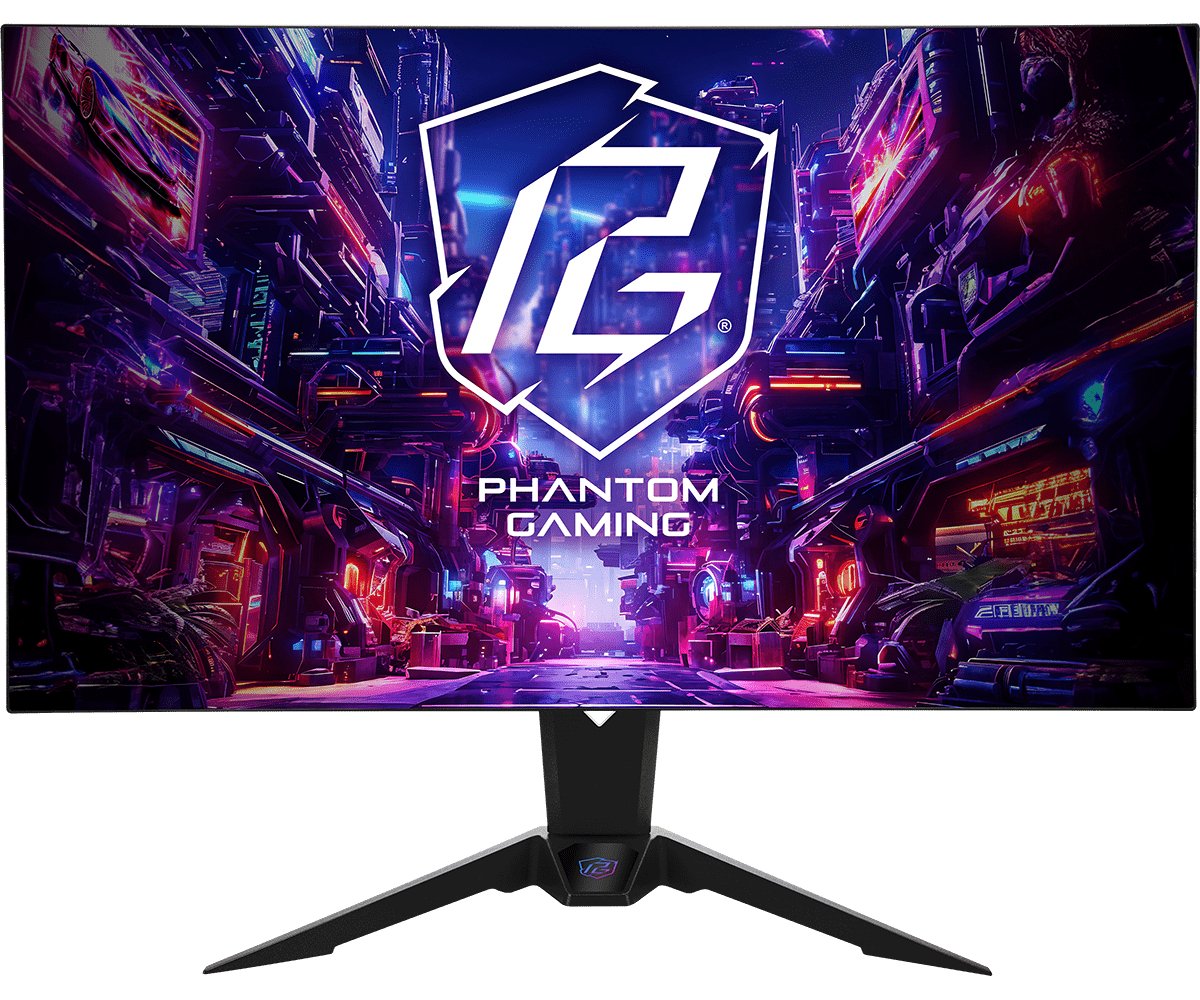 EAN 4710483947872 - Asrock PGO32UFS pantalla para PC 80 cm (31.5") 3840 x 2160 Pixeles 4K Ultra HD OLED Negro imagen 1