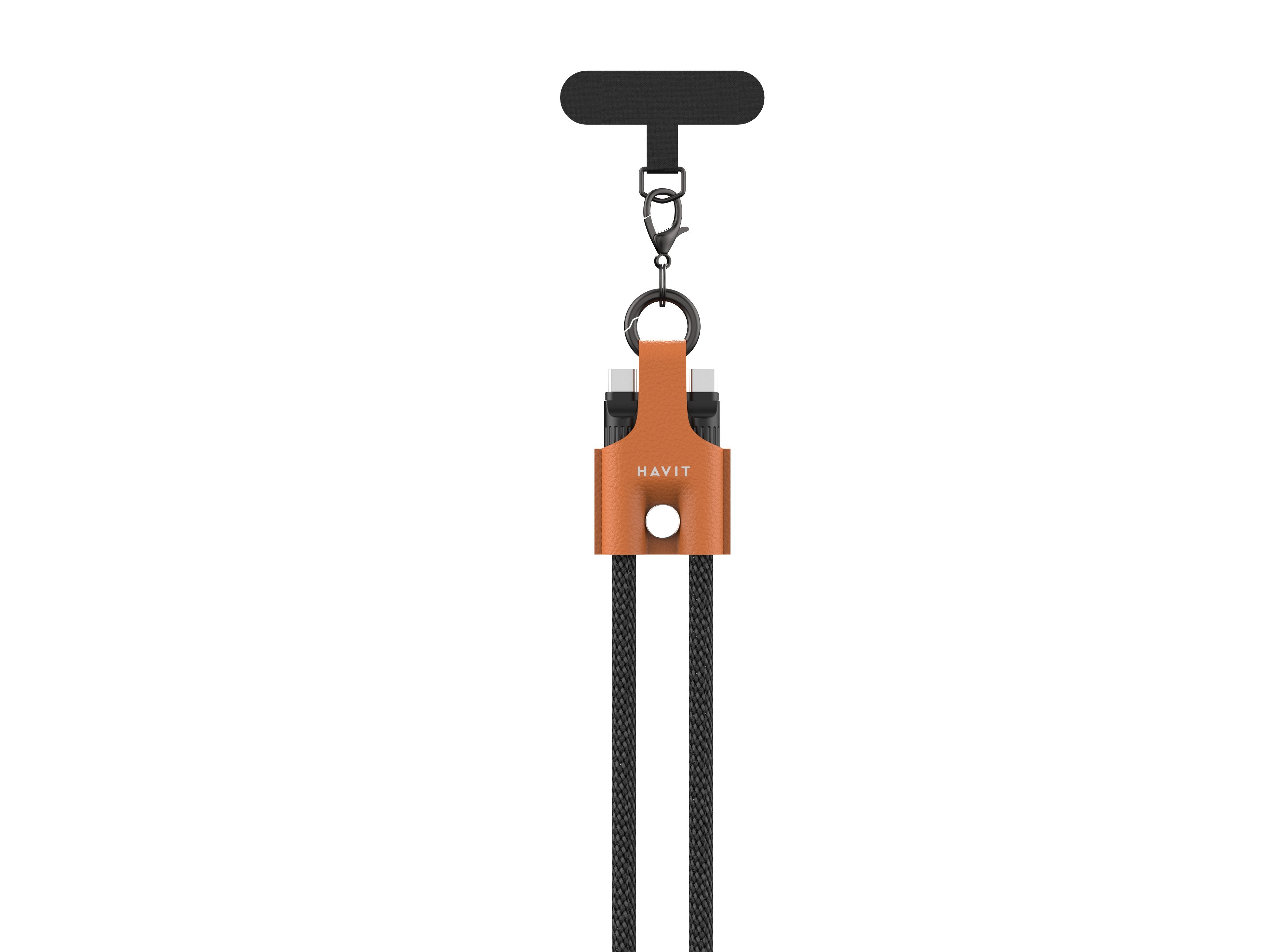 EAN 6939119037673 - Havit CB6344 cable USB 1,2 m USB C Negro, Marrón, Gris imagen 4