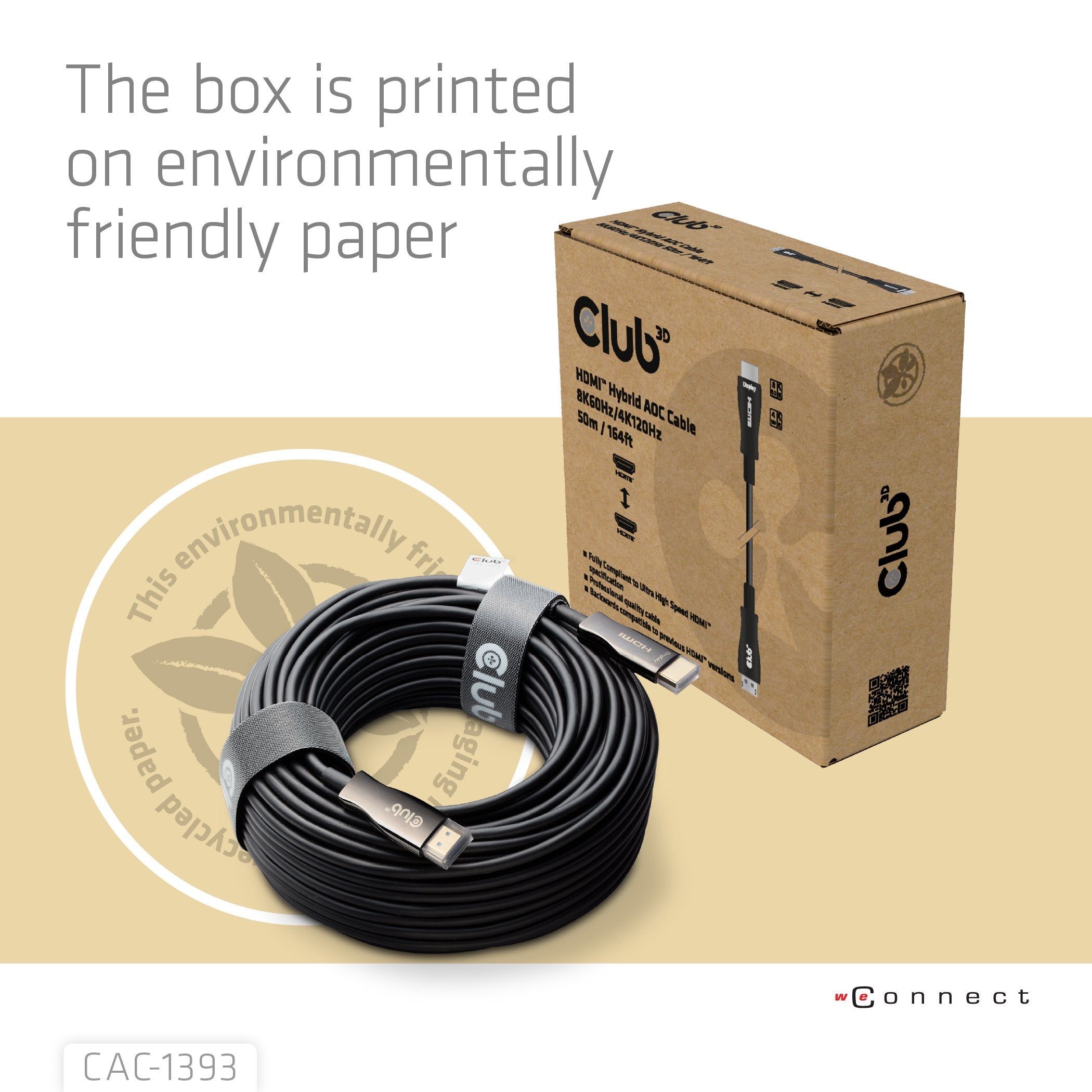 Cable Club3d Cac-1393 Hdmi 50 M Hdmi Tipo A (Estándar)