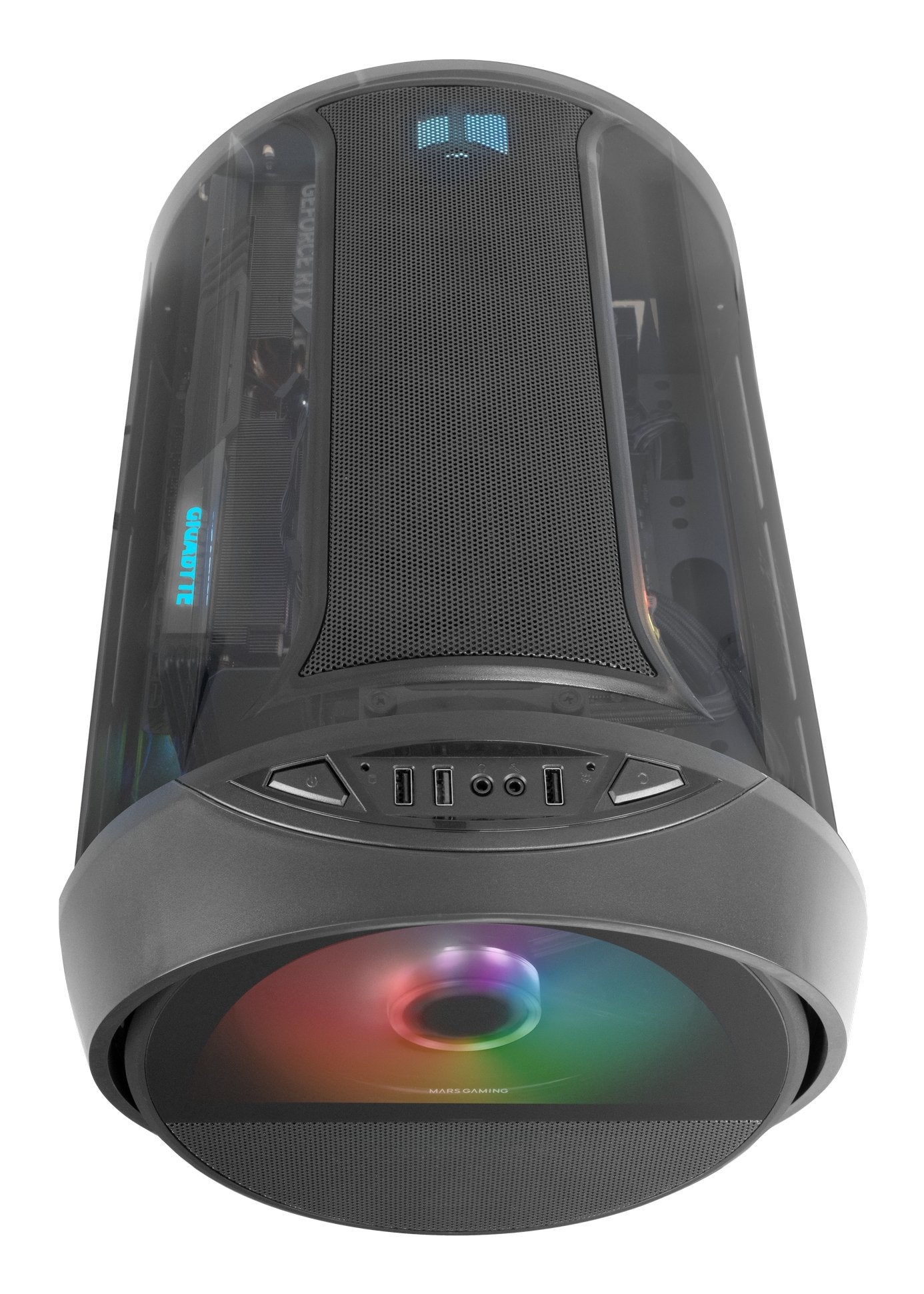 EAN 8435693111573 - Mars Gaming MC-CYLON Mini Tower Negro imagen 7