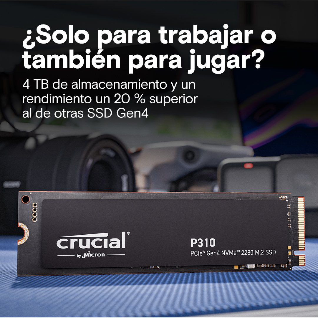 EAN 0649528942258 - Crucial P310 4 TB M.2 PCI Express 4.0 NVMe imagen 3