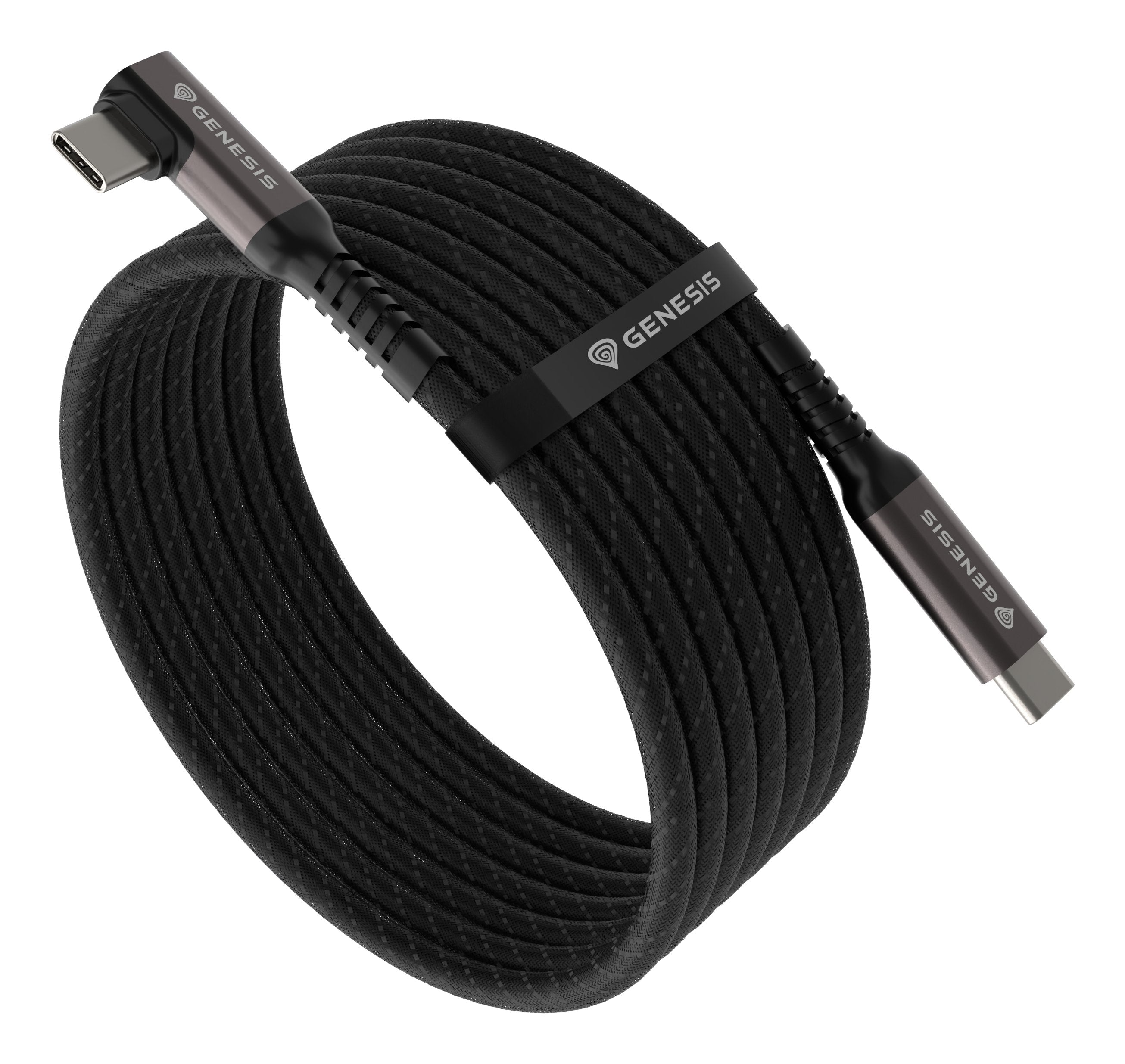 EAN 5901969445312 - GENESIS NVC-2218 cable USB USB 3.2 Gen 2 (3.1 Gen 2) 3 m USB C Negro, Gris imagen 4