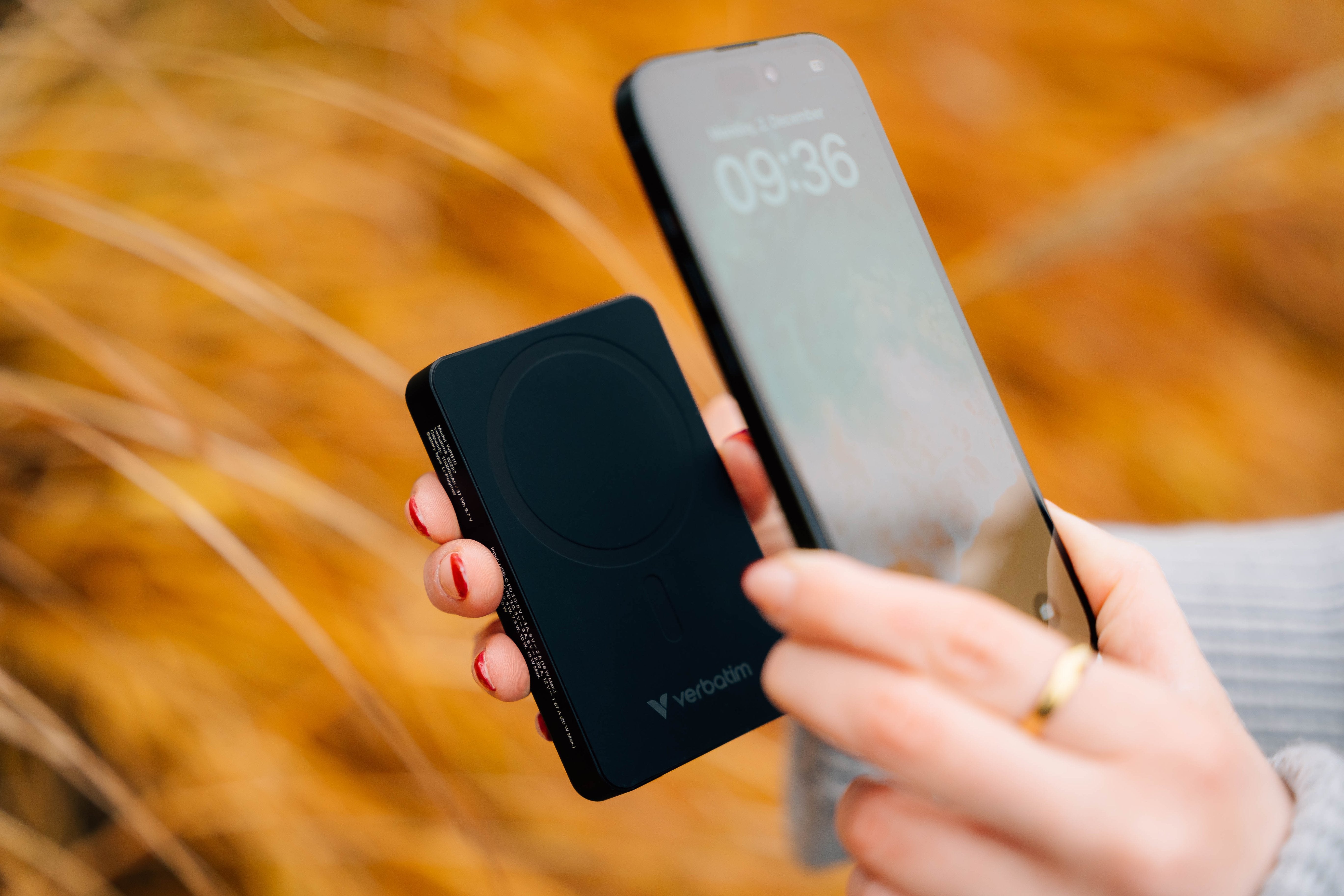 Verbatim Essential Power Bank Magn.Wirel. 10000mah Schw. 32227