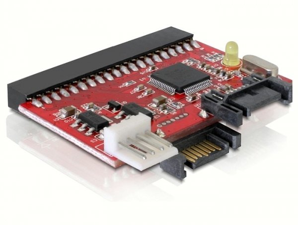 EAN 4043619616350 - DeLOCK Converter IDE >SATA / SATA>IDE tarjeta y adaptador de interfaz imagen 1