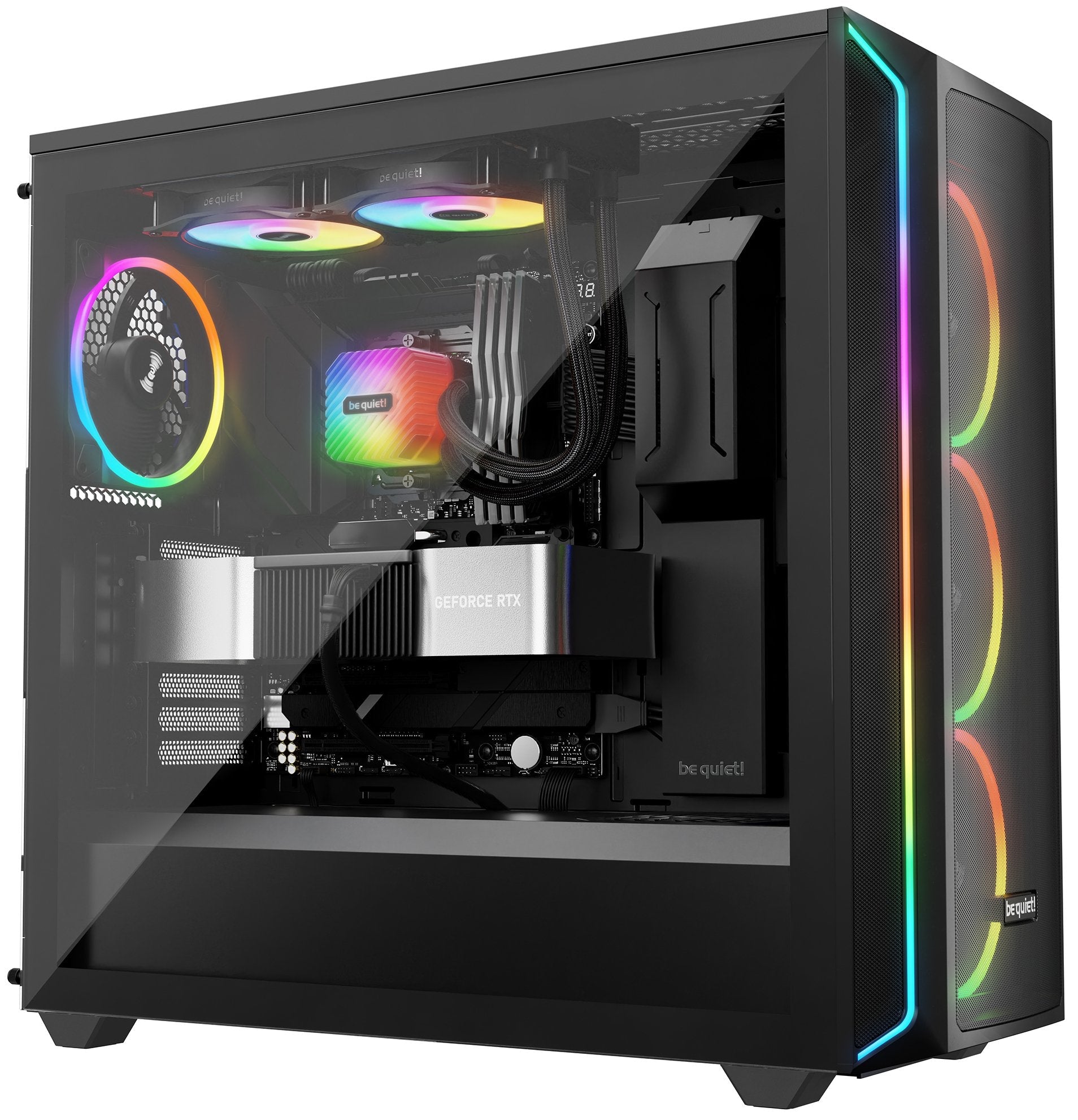 EAN 4260052191125 - be quiet! LIGHT LOOP 240mm Black Procesador Sistema de refrigeración líquida todo en uno 12 cm Negro 1 pi imagen 5